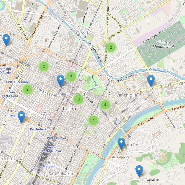 Thumbnail mappa musei di Torino