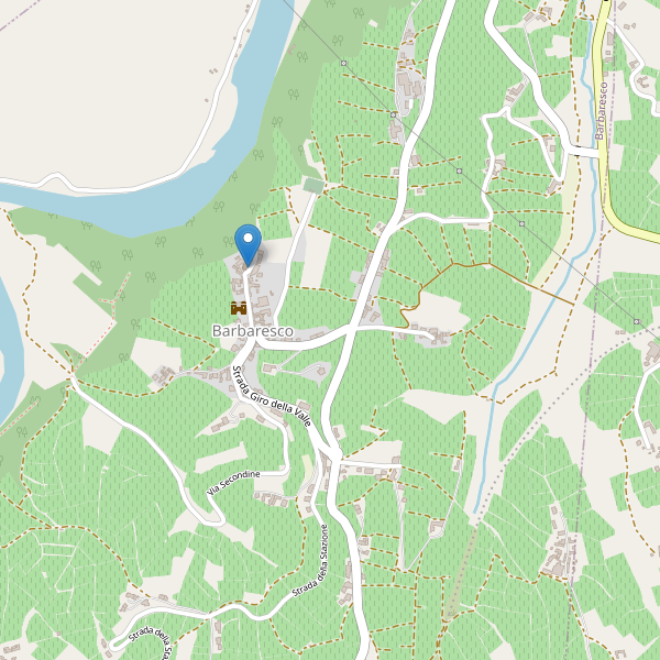 Thumbnail mappa parcheggi di Barbaresco