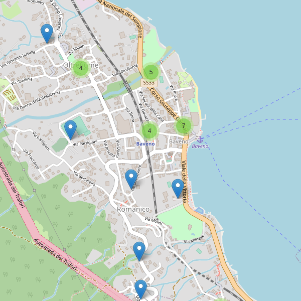 Thumbnail mappa parcheggi di Baveno