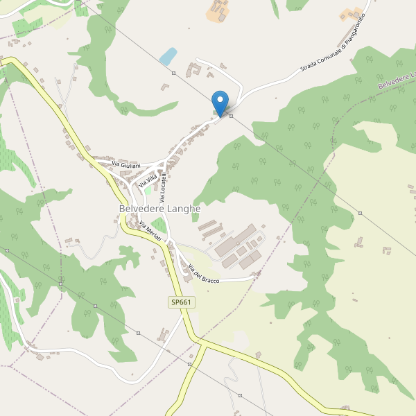Thumbnail mappa parcheggi di Belvedere Langhe