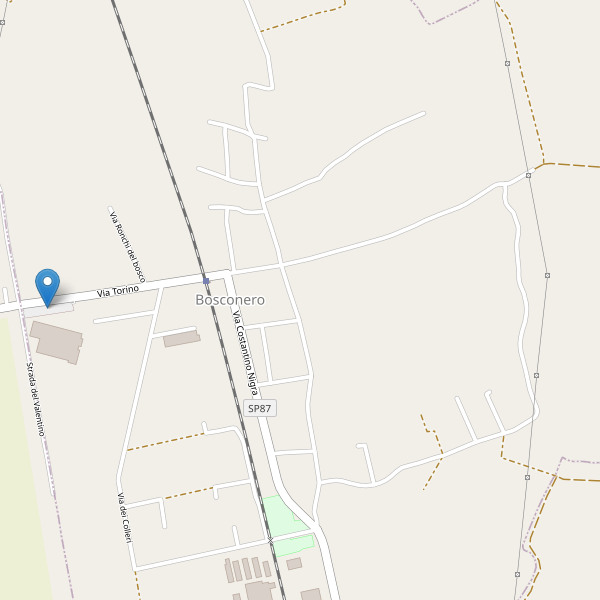 Thumbnail mappa parcheggi di Bosconero