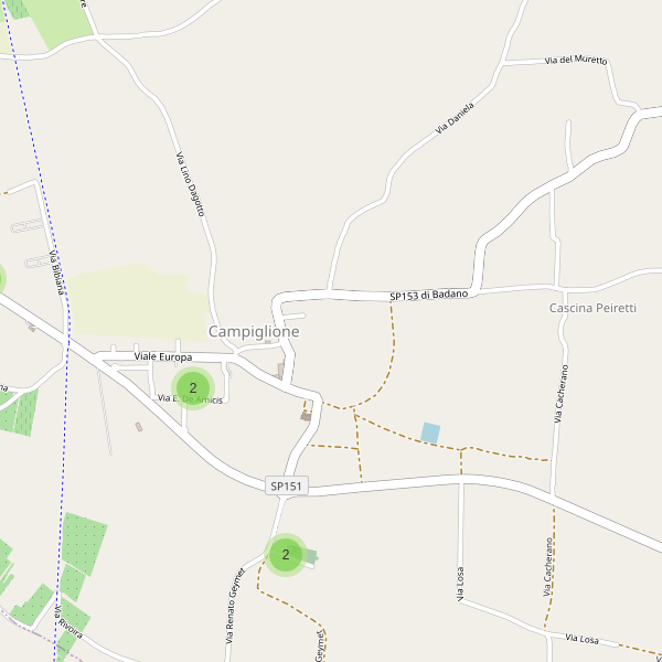 Thumbnail mappa parcheggi di Campiglione-Fenile