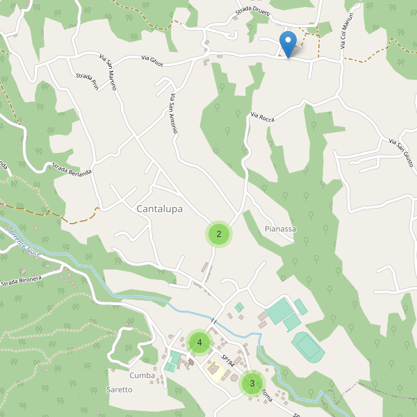 Thumbnail mappa parcheggi di Cantalupa