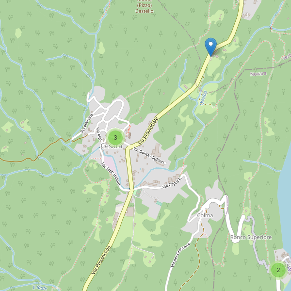 Thumbnail mappa parcheggi di Cesara
