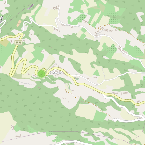 Thumbnail mappa parcheggi di Cissone
