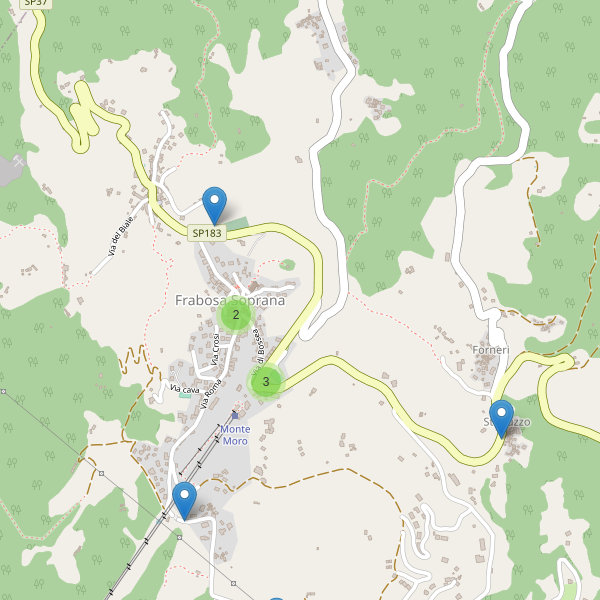 Thumbnail mappa parcheggi di Frabosa Soprana