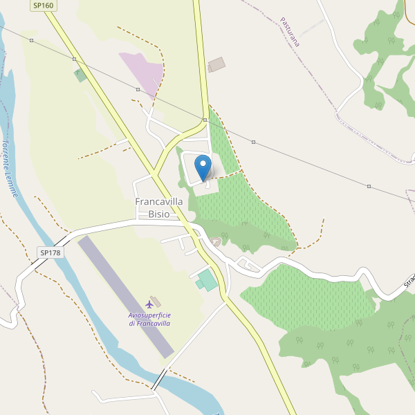 Thumbnail mappa parcheggi di Francavilla Bisio