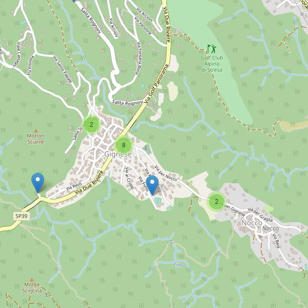 Thumbnail mappa parcheggi di Gignese