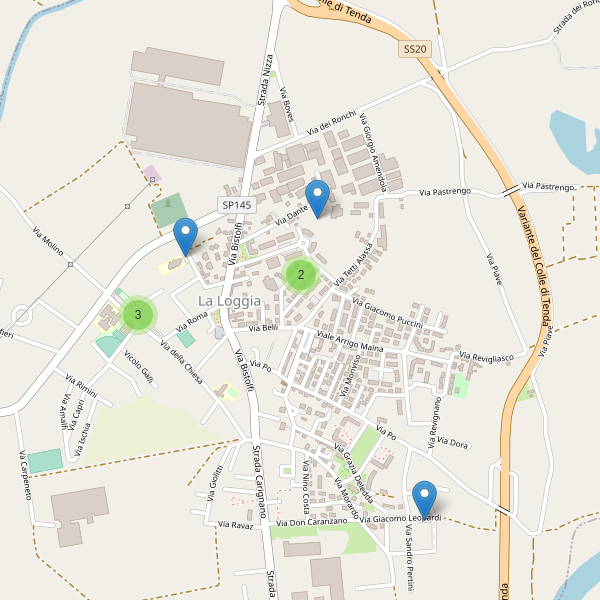 Thumbnail mappa parcheggi di La Loggia