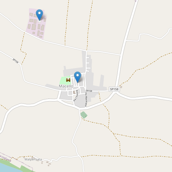 Thumbnail mappa parcheggi di Macello