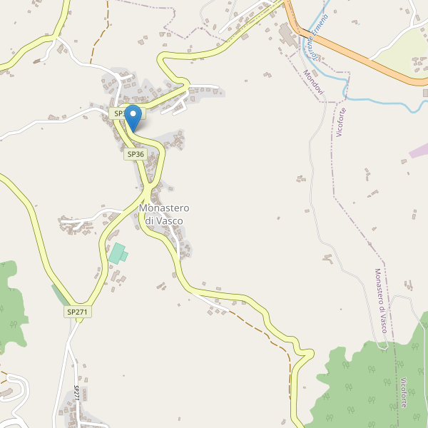 Thumbnail mappa parcheggi di Monastero di Vasco
