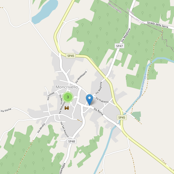 Thumbnail mappa parcheggi di Moncrivello