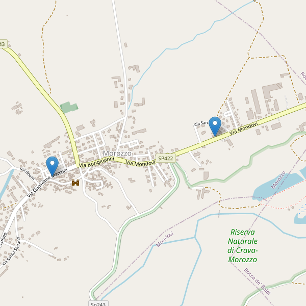 Thumbnail mappa parcheggi di Morozzo