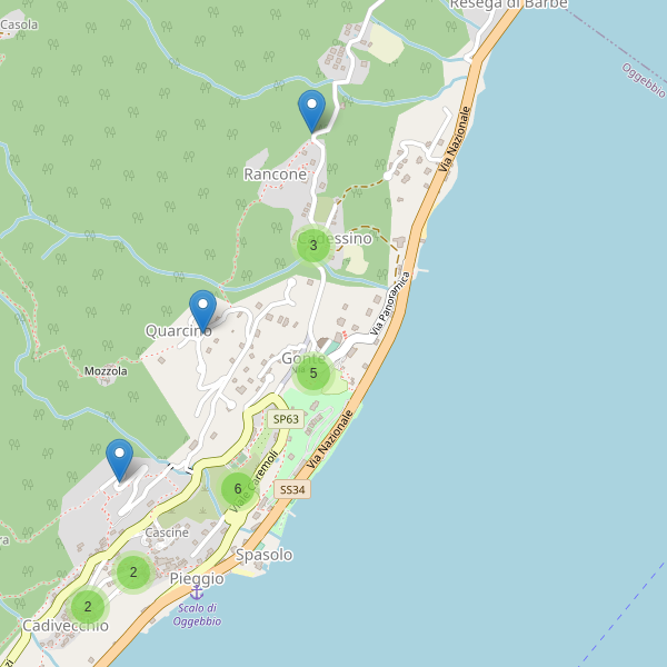 Thumbnail mappa parcheggi di Oggebbio