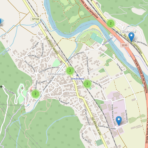 Thumbnail mappa parcheggi di Ornavasso