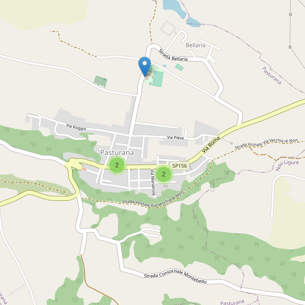 Thumbnail mappa parcheggi di Pasturana