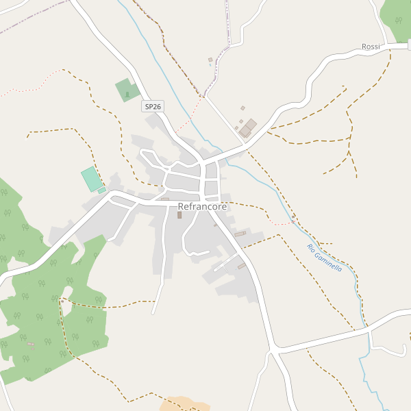 Thumbnail mappa parcheggi di Refrancore