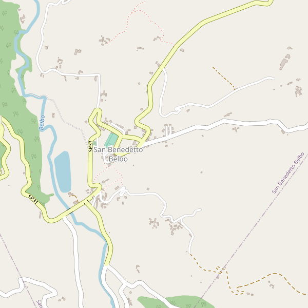 Thumbnail mappa parcheggi di San Benedetto Belbo