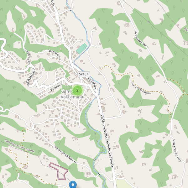 Thumbnail mappa parcheggi di San Pietro Val Lemina