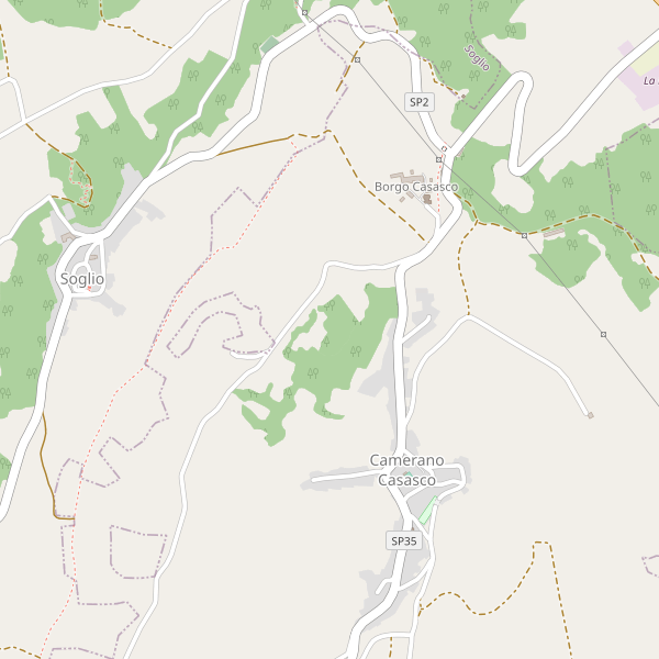 Thumbnail mappa parcheggi di Soglio