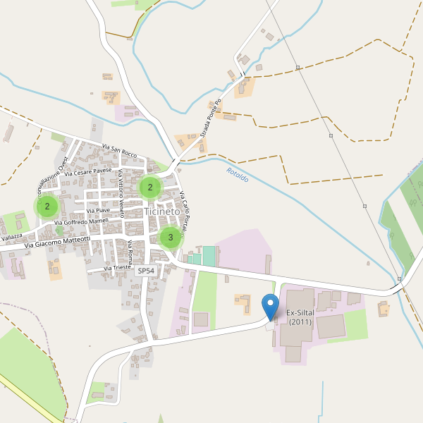 Thumbnail mappa parcheggi di Ticineto