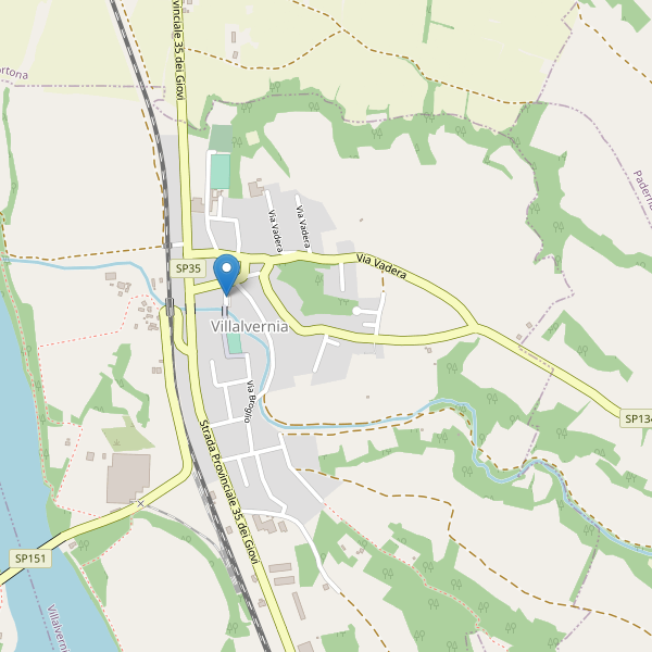 Thumbnail mappa parcheggi di Villalvernia