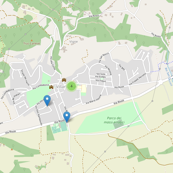 Thumbnail mappa parcheggi di Villarbasse