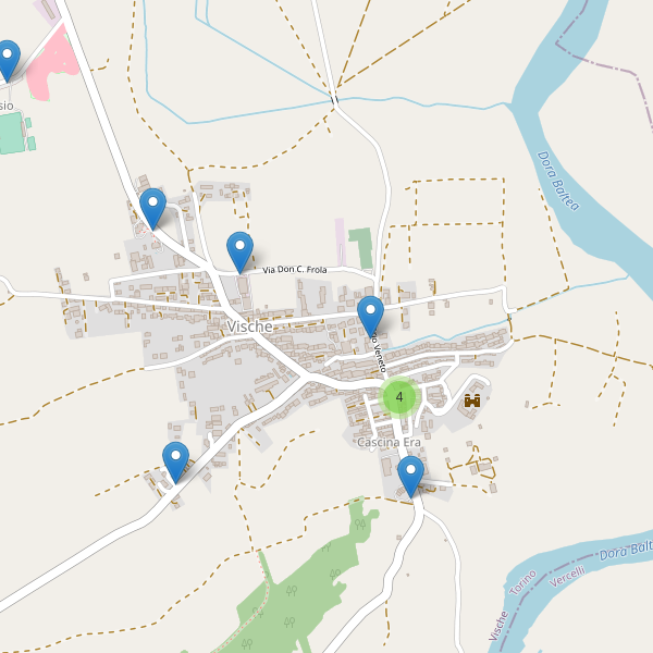 Thumbnail mappa parcheggi di Vische