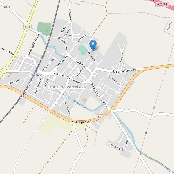 Thumbnail mappa scuole di Tronzano Vercellese