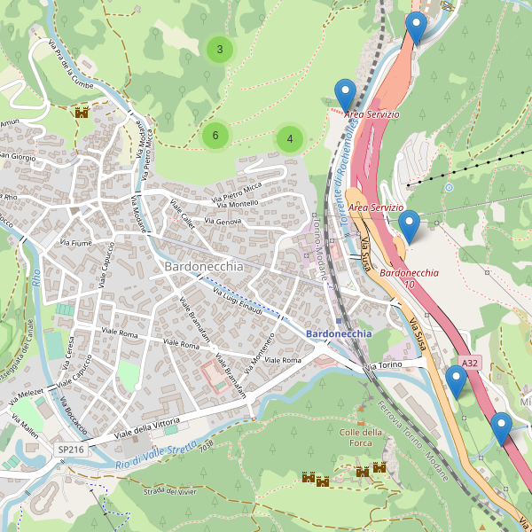 Thumbnail mappa sitiarcheologici di Bardonecchia