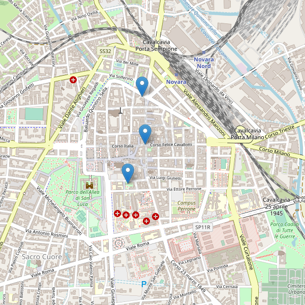 Thumbnail mappa sitiarcheologici di Novara