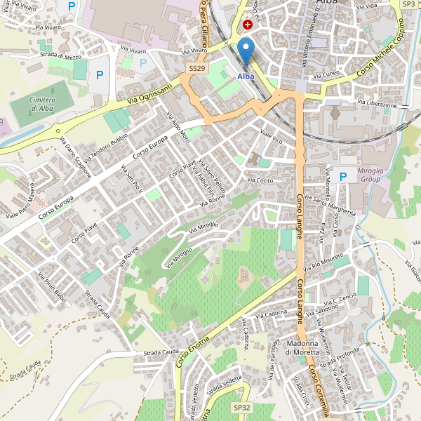 Thumbnail mappa stazioni di Alba