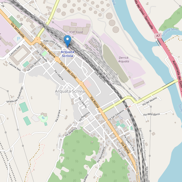 Thumbnail mappa stazioni di Arquata Scrivia