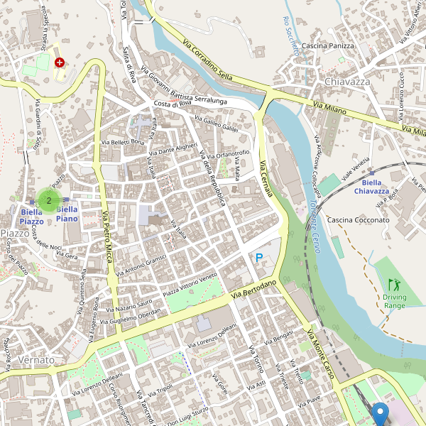 Thumbnail mappa stazioni di Biella