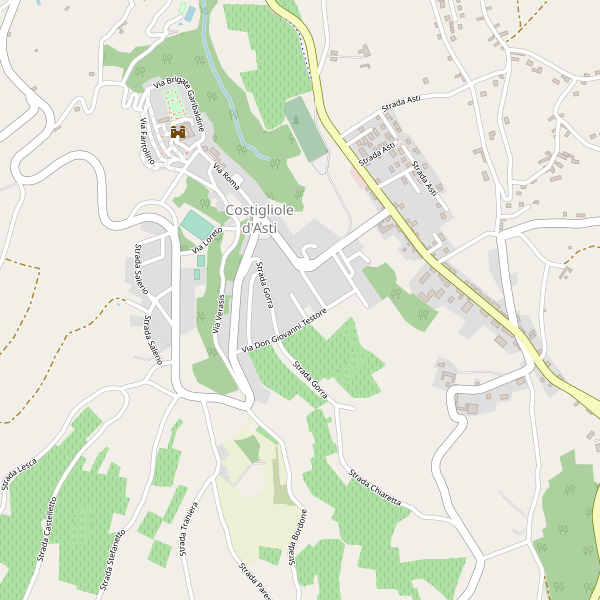 Thumbnail mappa stazioni di Costigliole d'Asti