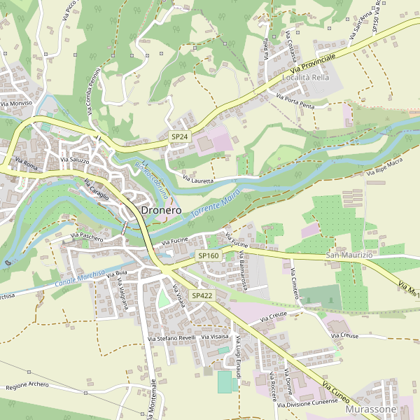 Thumbnail mappa stazioni di Dronero