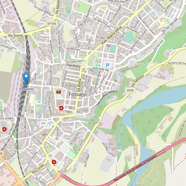 Thumbnail mappa stazioni di Fossano