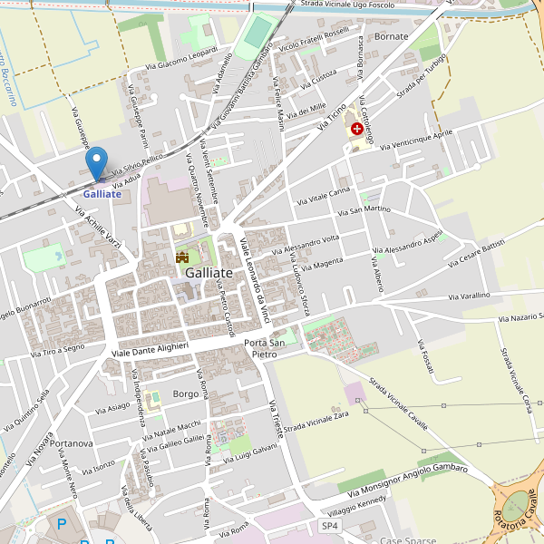Thumbnail mappa stazioni di Galliate