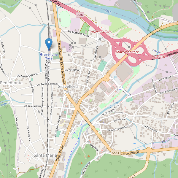 Thumbnail mappa stazioni di Gravellona Toce