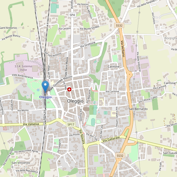 Thumbnail mappa stazioni di Oleggio