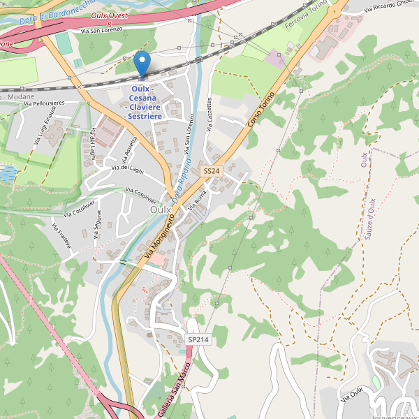 Thumbnail mappa stazioni di Oulx