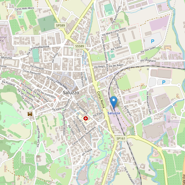 Thumbnail mappa stazioni di Saluzzo