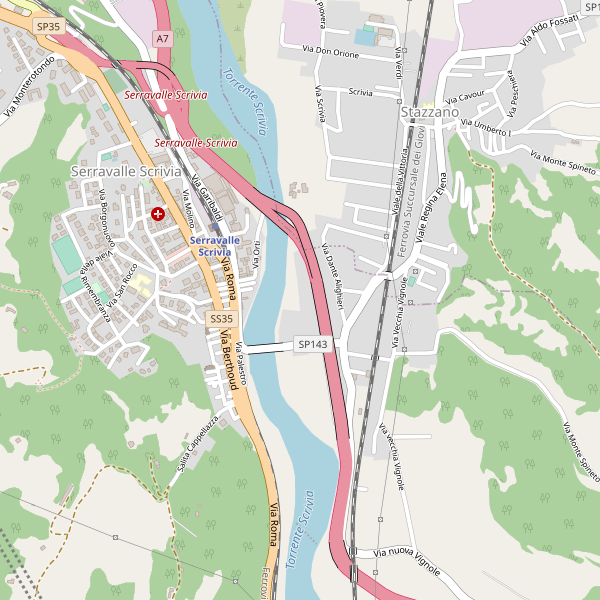 Thumbnail mappa stazioni di Serravalle Scrivia