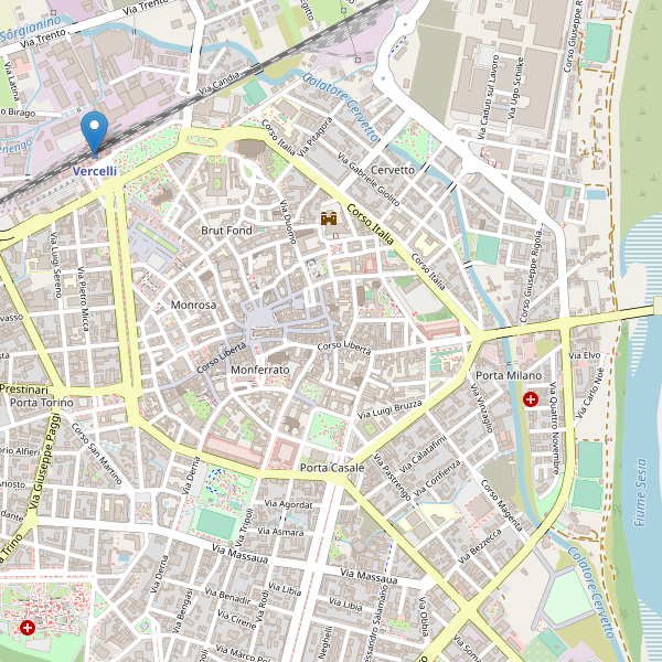 Thumbnail mappa stazioni di Vercelli