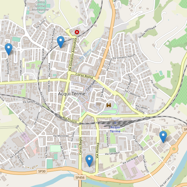 Thumbnail mappa supermercati di Acqui Terme