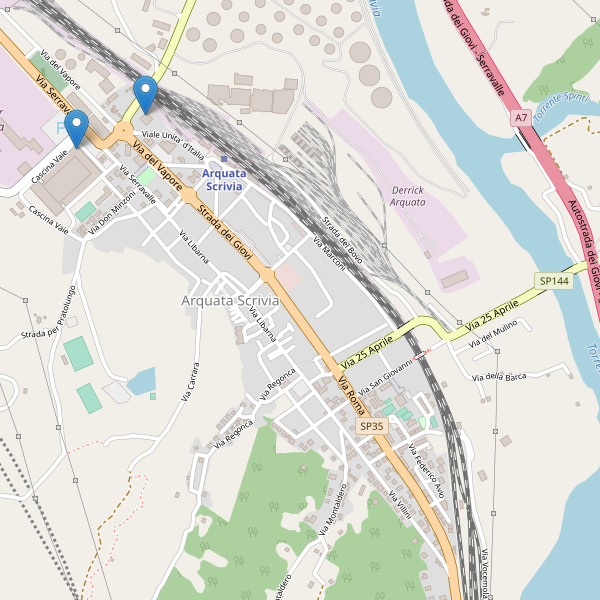 Thumbnail mappa supermercati di Arquata Scrivia