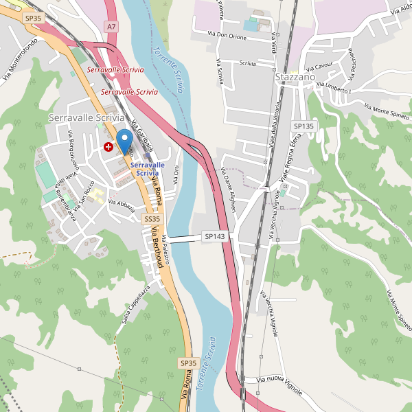 Thumbnail mappa supermercati di Serravalle Scrivia
