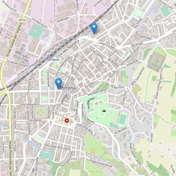 Thumbnail mappa supermercati di Tortona