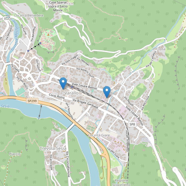 Thumbnail mappa supermercati di Varallo