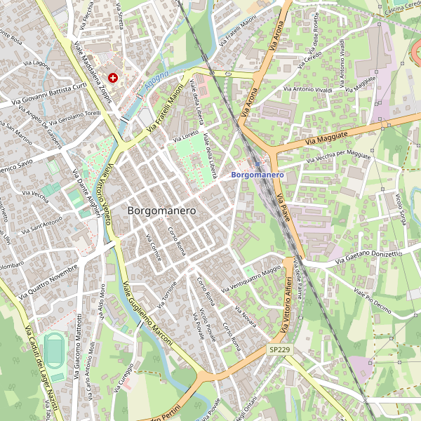 Thumbnail mappa taxi di Borgomanero